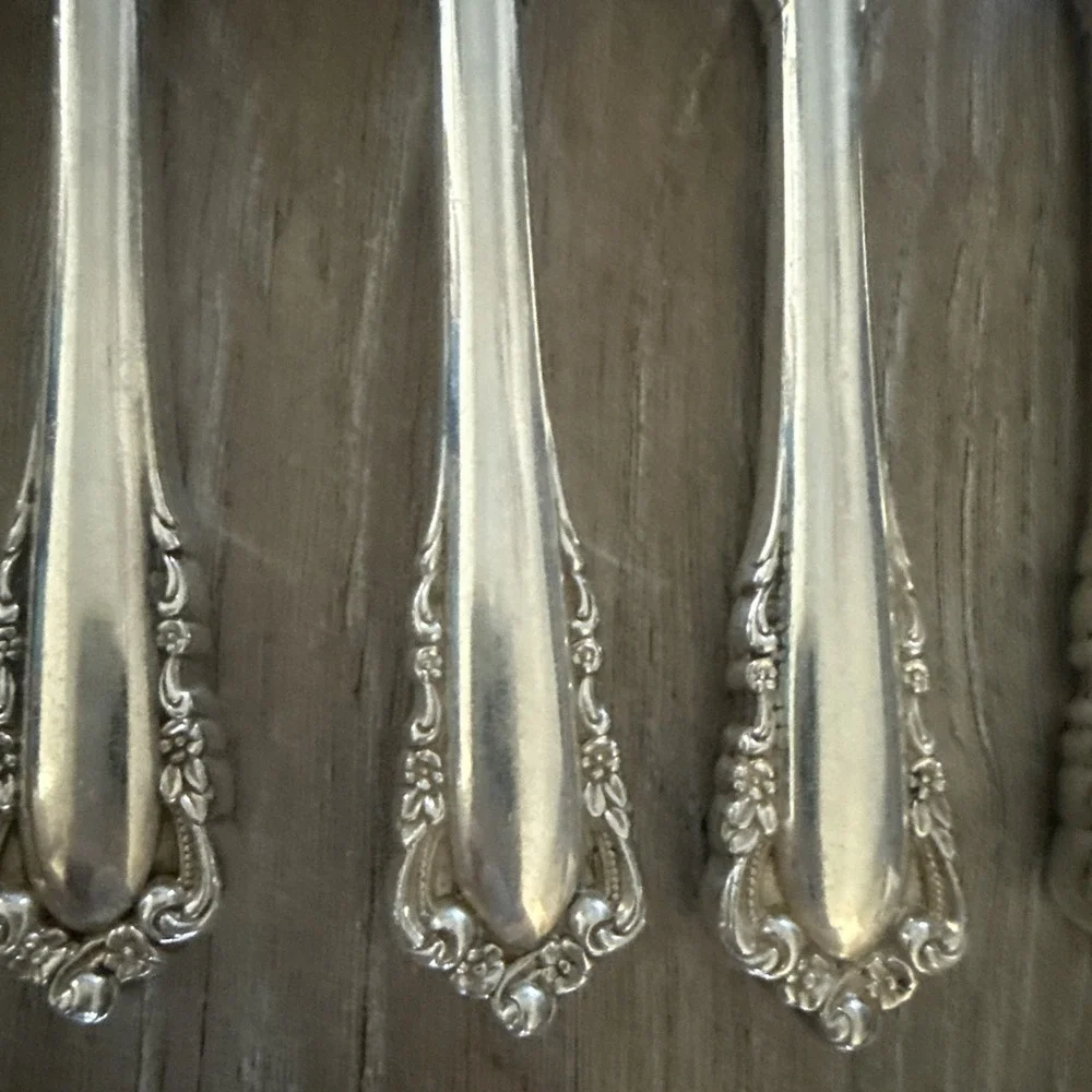 Lunt Carillon Sterling Silver Knife Set of 5 8 7/8